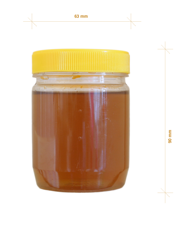 Borcan plastic (200 ml)